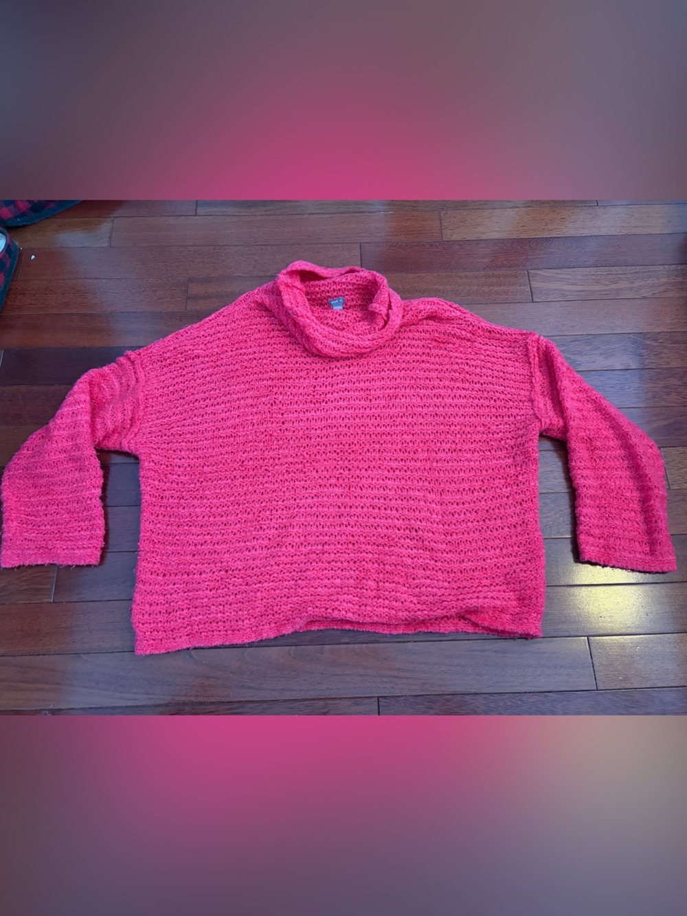 Aerie knit plush sweater